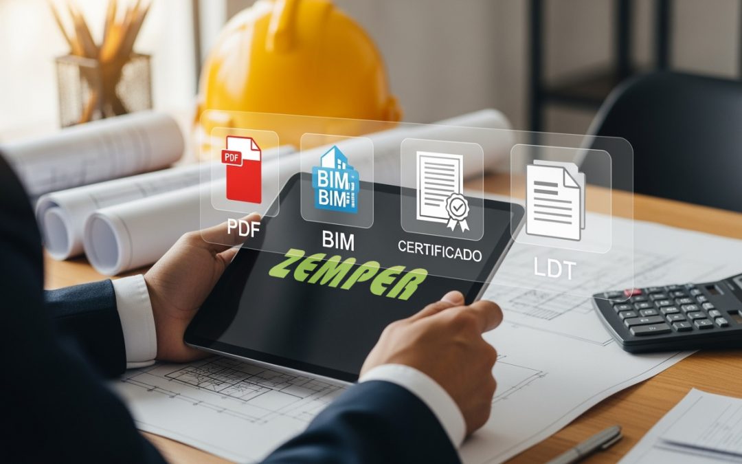 ZEMPER – Zemper impulsa la digitalización del sector con fichas técnicas interactivas